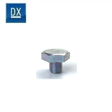 M10X1.25 Steker Saluran Minyak Berlapis Seng Hex
